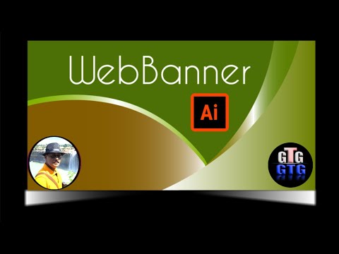Web Banner Design in Adobe illustrator। 2025 illustrator tutorial ...