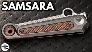 Crescent Edges Samsara Folding Knife - Overview and Review
