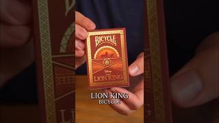 Lion King Bicycle Deck – Luxury Disney Playing Cards 🦁👑 #shorts #cardistry Lion King Bicycle Deck – Luxury Disney Playing Cards 🦁👑 #shorts #cardistry