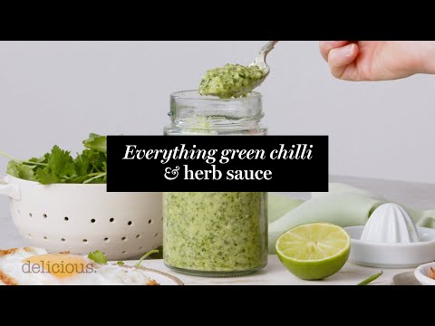 Everything green chilli and herb sauce recipe | 2025 delicious. Harvey Norman Produce Awards