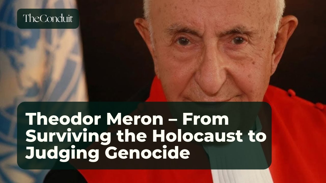 Theodor Meron – From Surviving the Holocaust to Judging Genocide