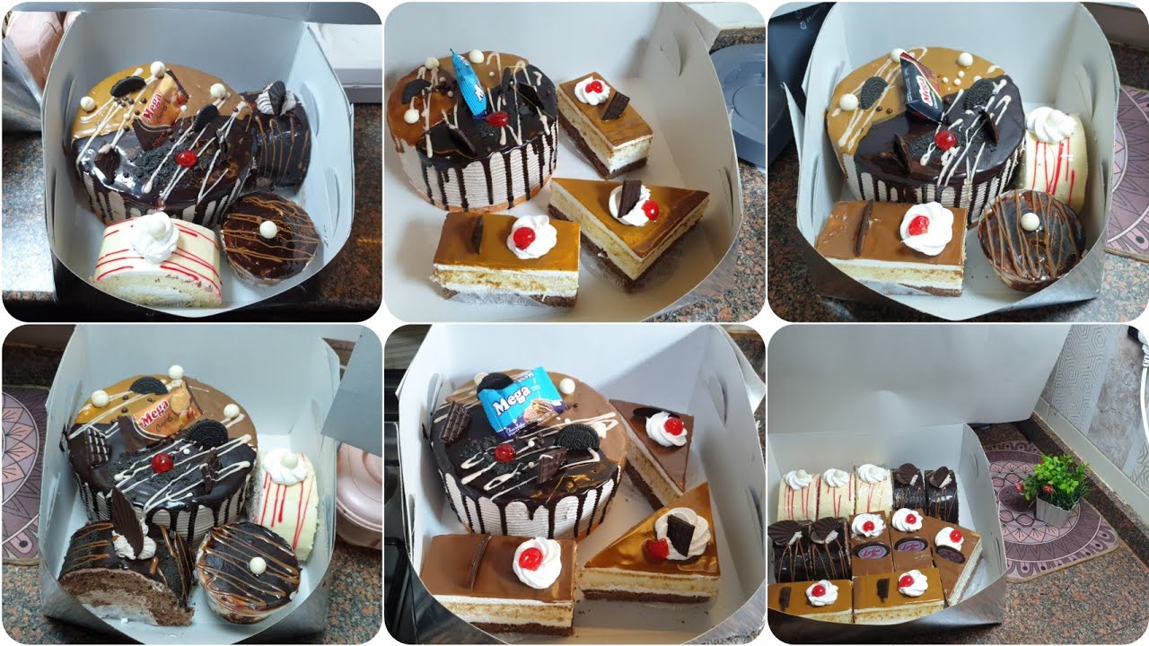 ٦ تورت مقاس ١٦ ودستة جاتو ❗عملت منهم ٦ بوكسات من صاج ٤٠×٦٠ مع التكلفة وسعر البيع