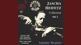 Beau soir, L. 6 (Arr. J. Heifetz for Violin & Orchestra) (Live)