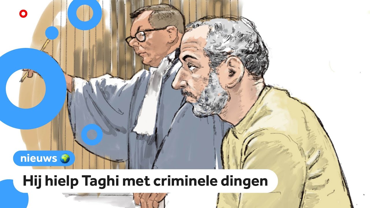 Neef van crimineel Taghi moet 5,5 jaar de cel in - YouTube