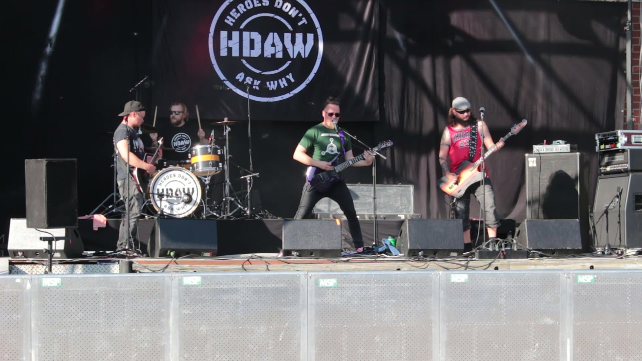 Heroes Don't Ask Why - Seen It All (Live @HewiäWappua festival)