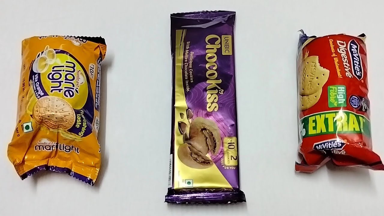 Marie Light Orange против Unibic Choco Kiss против Mc Vities Digestive || Печенье 🍪🍪 || Бисквиты 🍪