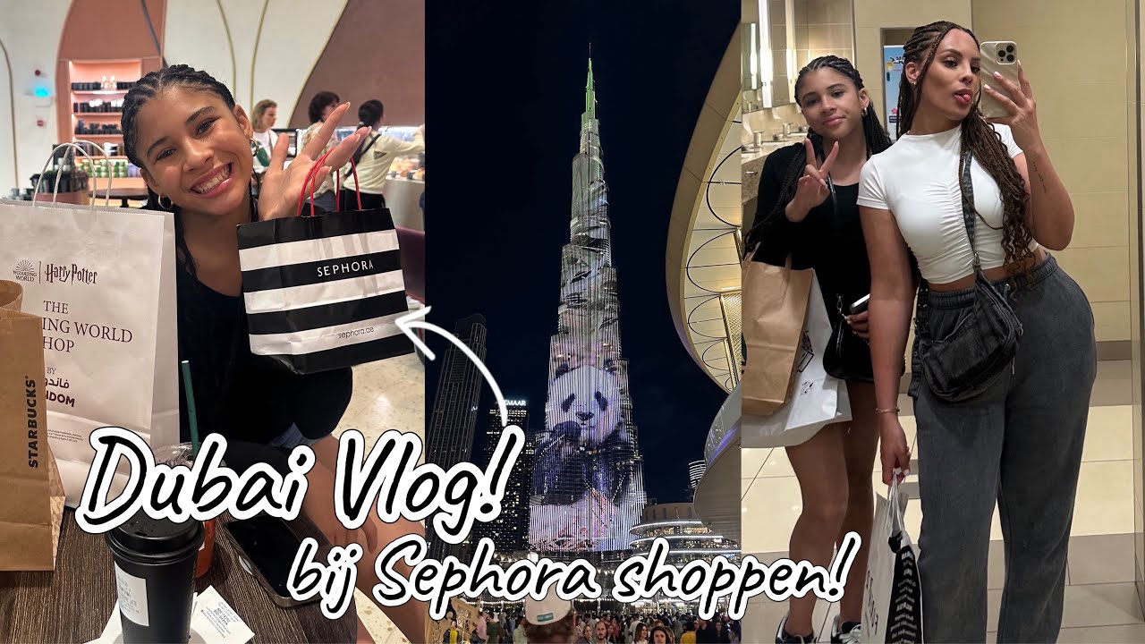 Dubai Vlog! CELINA gaat shoppen bij Sephora ✨🛍️