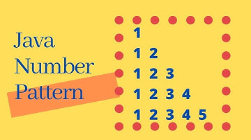 Number Pattern in Java - using while loop