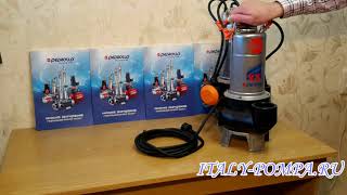 Фекальные насосы Педролло видео Насосы фекальные Pedrollo