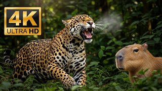 A Soft Morning in the Amazon Forest | Calm Animal Documentary in 4K Ultra HD screenshot 5