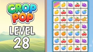 Crop Pop Level 28 Solution Gameplay   