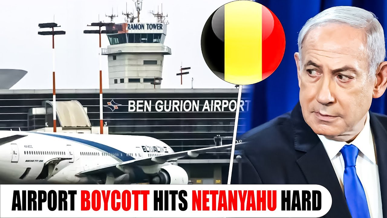 Brussels Airport Workers Boycott Israel Flights Over Gaza Atrocities