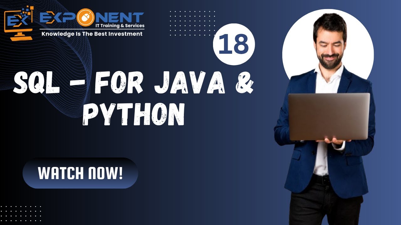SQL for Java & Python Developers | Full Practical Session for Beginners ...
