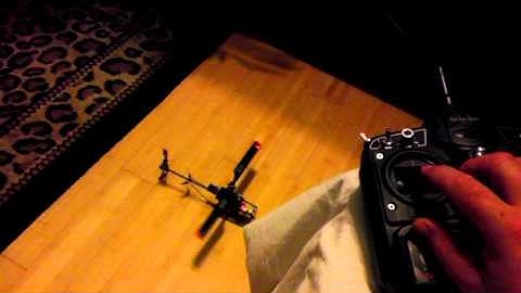 Walkers v120d02s fliped tail boom problem