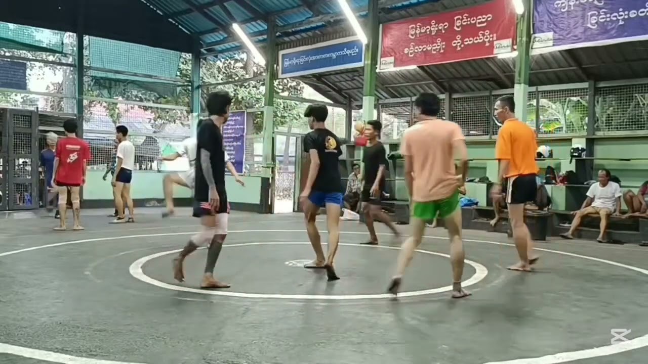 တက်သစ်စအောင်မင်းထွေး၊အောင်စည်သူတို့ မြို့မခြင်းရုံမှာခတ်ကစားထားတဲ့ အပိုင်းအစလေး