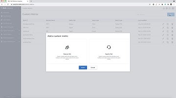 Analytics for Contact Center - CustomMetrics
