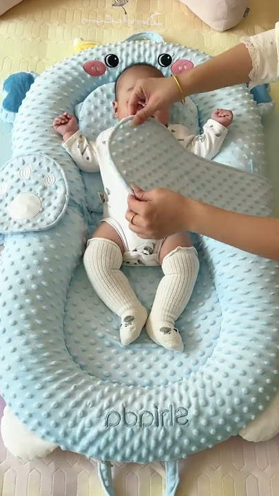 Worried About Co-Sleeping? This Baby Nest Is a Game-Changer#shorts  #babygear