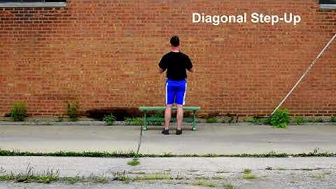 Best Glute Building Exercises: Step-Up, Lateral Step-Up, Diagonal Step-Up, and Crossover Step-Up