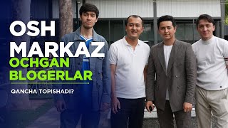: Osh markazi ochgan bloger: Oyiga qancha pul topadi va qancha xarajat qiladi?