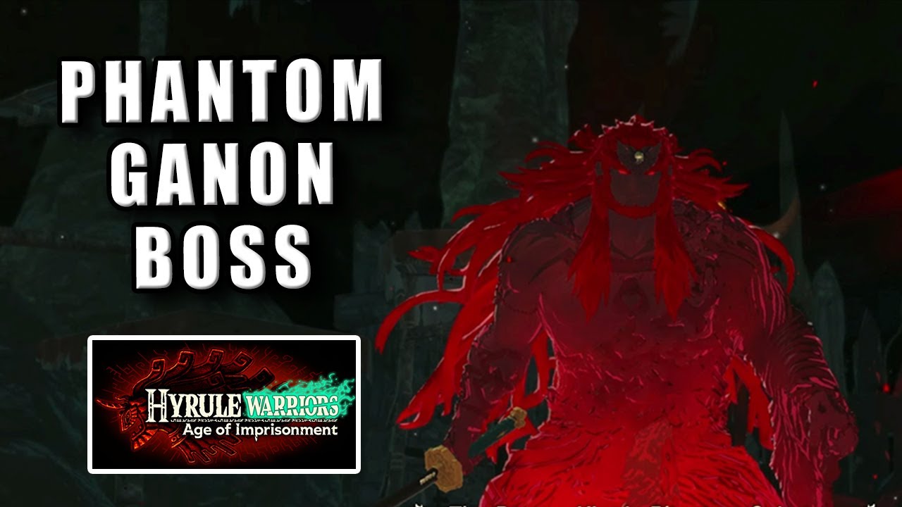 Phantom Ganon boss fight Hyrule Warriors Age of Imprisonment - How to beat Phantom Ganon