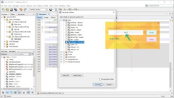 Java GUI MVC #15 สร้าง Getters ให้กับหน้าจอ