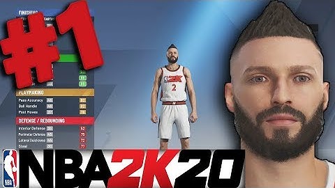 NBA 2k20 My Career #1 | Player Creation and Porter