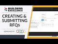 Creating and Submitting RFQs