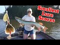 Smallest lure catches big musky  canada musky trip day 3 evening