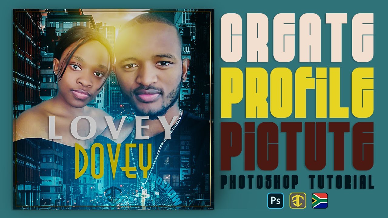 Create Song Sleeve, Album Cover Artwork or Profile Picture | Photoshop Tutorial