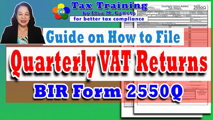 Guide on How to file Quarterly VAT Returns BIR Form 2550Q - DayDayNews