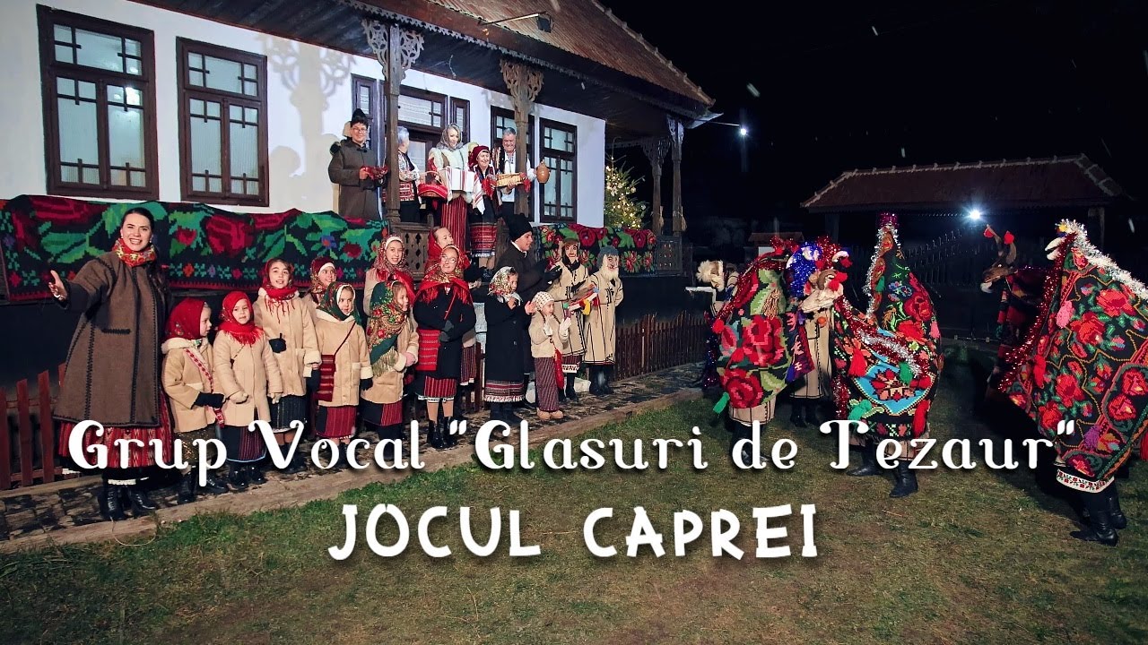 Grup folcloric "Glasuri de Tezaur" -  Jocul caprei 🎇2️⃣0️⃣2️⃣6️⃣🎇