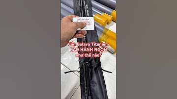 Ae chưa rõ BẢO HÀNH NGỌN cần câu lure Bulava Titanium như nào thì tham khảo clip này nha #cancauca