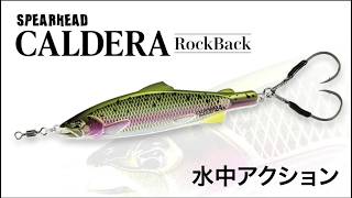 カルデラ ロックバック　スプーン型ジグミノー