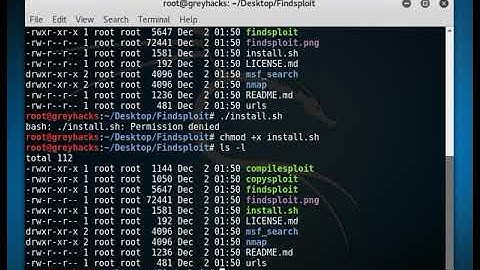 Findsploit – Find exploits in local and online databases instantly | Greyhacks| HackingVision