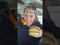 McDonald’s 10:25am Big Mac Hack