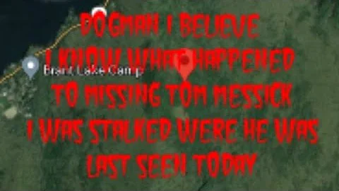 DOGMAN I BELIEVE I KNOW WHAT HAPPENED TO MISSING T...