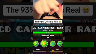 The 93% curse is real #geometrydash #gd #shorts