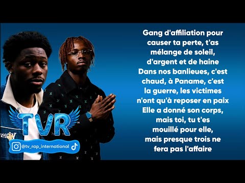 La Mano 1 9 X Tiakola Crime Ensoleillé Paroles Lyrics