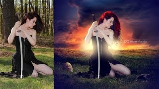 Tutorial Dark Princess Photo Manipulation Effect in Photoshop by @photoshopstiben