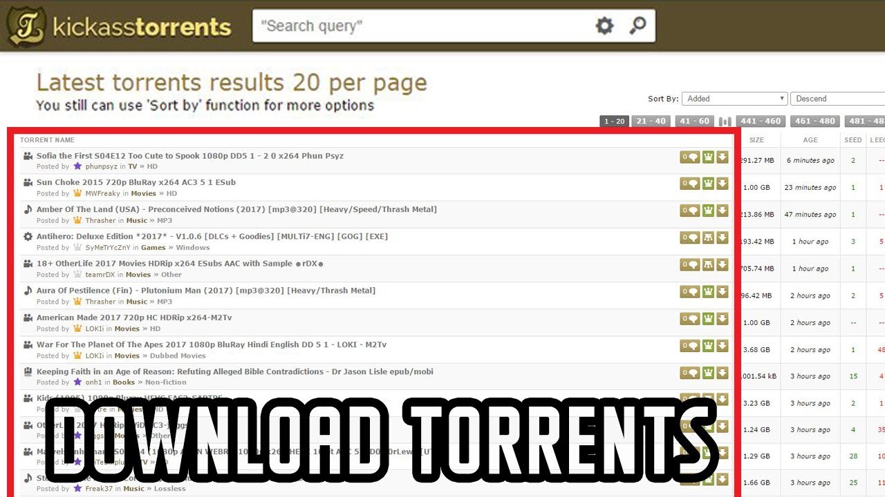 download tamil torrents - kickass torrents