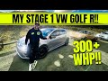 My Stage 1 Golf R is a BEAST!!