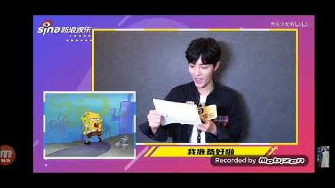 Khi 2 thánh bắt chước tiếng của "cậu bé bọt biển" [ Tiêu Chiến - Vương Nhất Bác ]