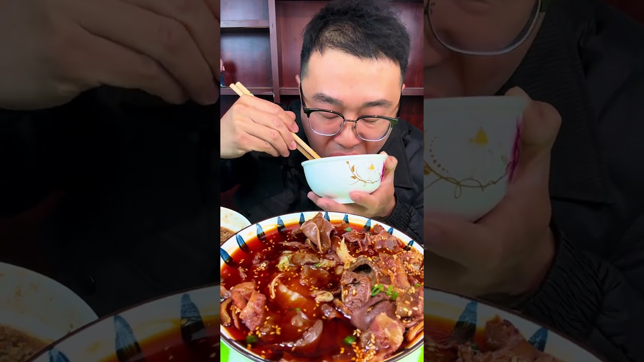 红油夫妻肺片 为什么没有肺片#美食吃播#美食分享#孙鹤