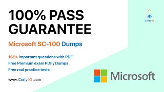 Microsoft SC-100 | Microsoft Cybersecurity Architect | Real Exam Que & Ans | 100% Pass | Free PDF screenshot 5