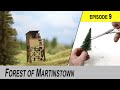 Trees and Buildings - Building a Beginners Model Railroad from ground up.