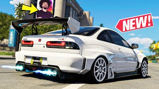 My SEASON IS HERE & NEW Honda Integra Type R Customization in The Crew Motorfest!