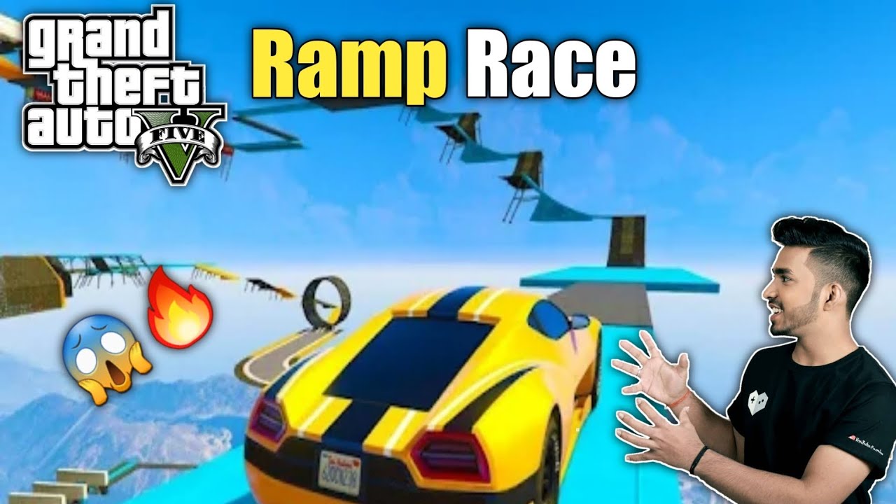 I Tried Gta 5 Ramp Racing In Android Device || Techno Gamerz || Gta 5 ...
