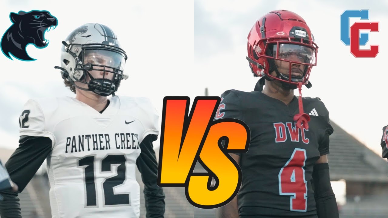 TXHSFB WHOS THE BEST TEAM IN 4A DALLAS CARTER Vs PANTHER CREEK TXHSFB WHOS THE BEST TEAM IN 4A DALLAS CARTER Vs PANTHER CREEK