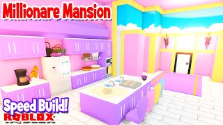 Kawaii *MILLIONARE MANSION* Makeover in ADOPT ME ROBLOX SPEED BUILD