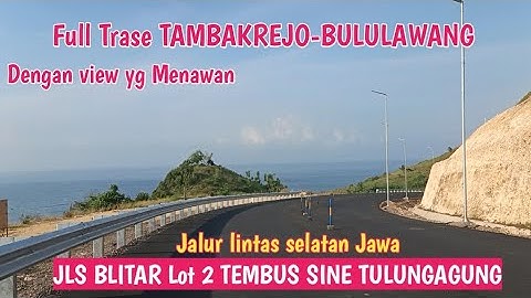 Mendekati RAMPUNG !! Inilah Progres JLS BLITAR TULUNGAGUNG akhir September 2025
